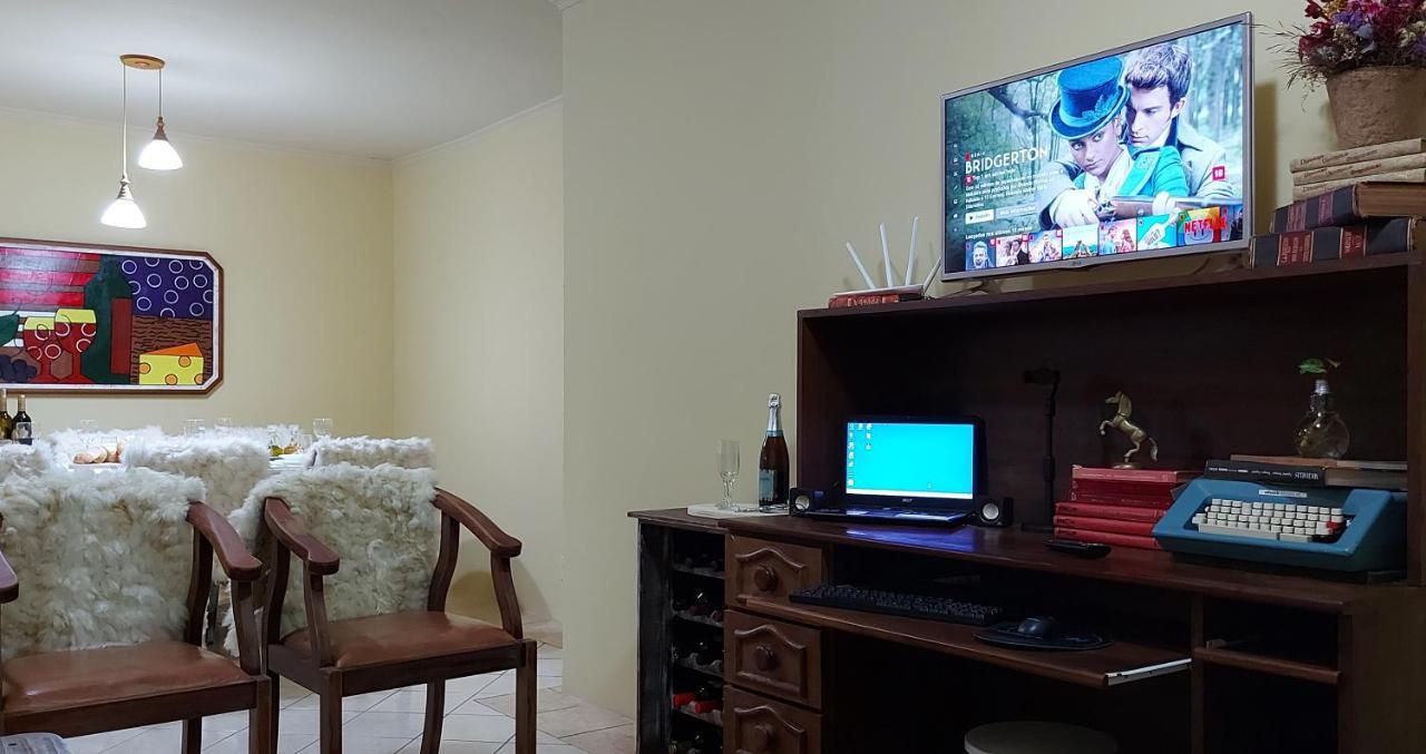 Апартаменты Flat Requintado E Muito Aconchegante! Канела Экстерьер фото